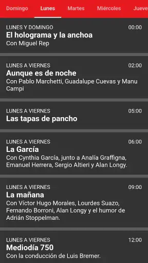 LA750 screenshot