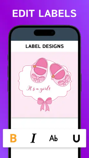 Label Maker & الشعار تصميم App screenshot