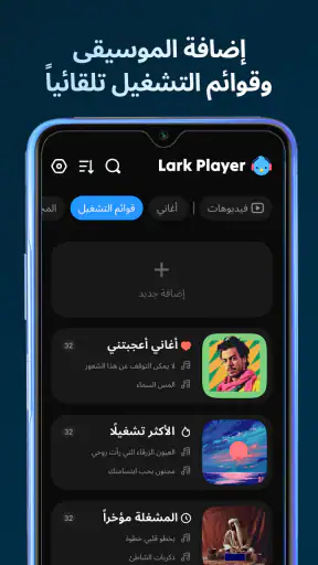Lark Player - مشغل الموسيقى screenshot