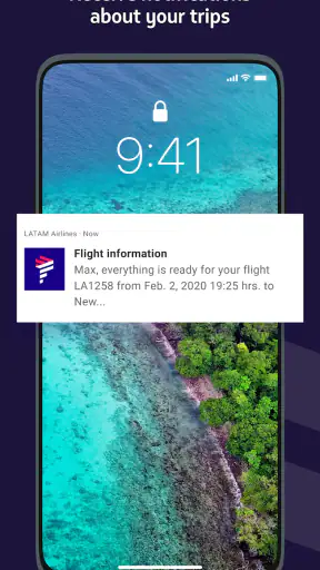 LATAM Airlines screenshot
