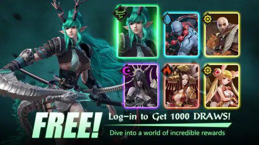 Legend of Myth-Free 1000 Draws screenshot