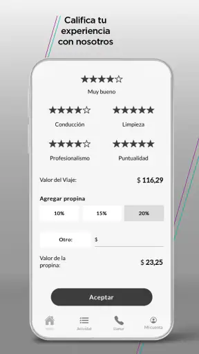 LH Traslados screenshot
