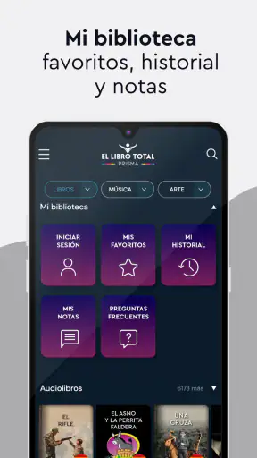 Libro Total AudioLibro eReader screenshot