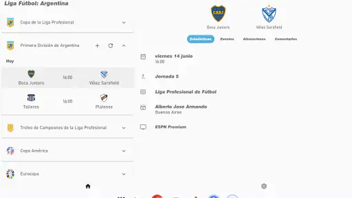 Liga Fútbol Argentina screenshot