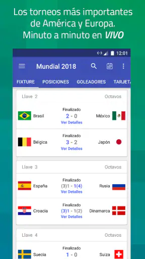 Liga - Resultados de Fútbol screenshot