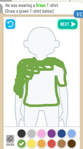 Line Up: Draw the Criminal screenshot