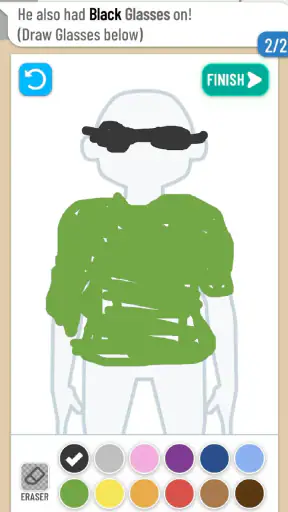 Line Up: Draw the Criminal screenshot