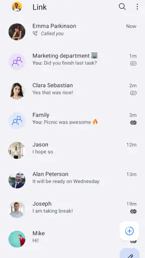 Link Messenger screenshot