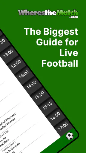 Live Football on TV screenshot