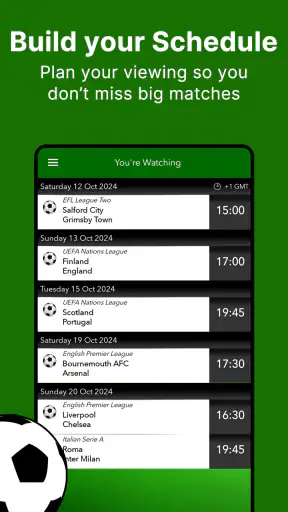 Live Football on TV screenshot