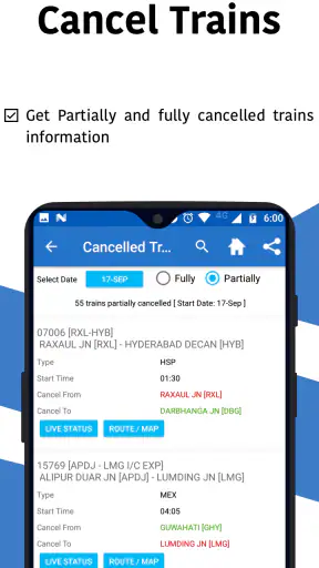 Live Train : Locate My Train screenshot