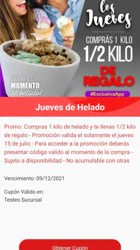 Luigi Heladería screenshot