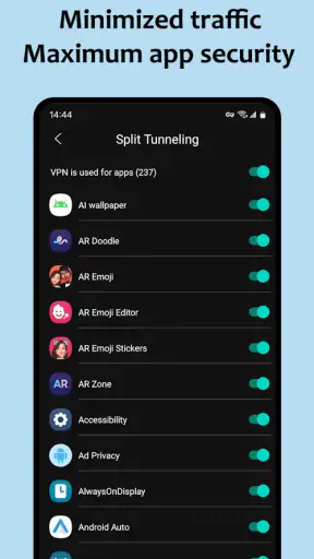 Lumo VPN screenshot