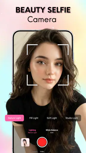 Lunavia:AI Beauty Cam & Editor screenshot