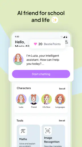 Luzia: Your AI Assistant screenshot