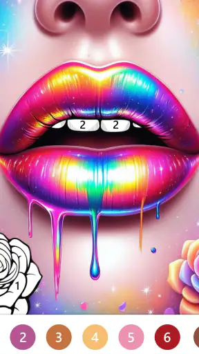 Macabre Color Paint By Number screenshot