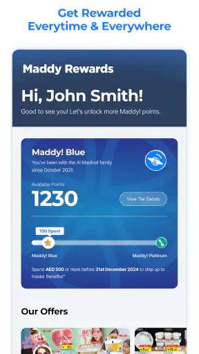 Maddy Rewards screenshot