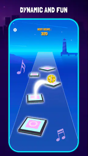 Magic Ball - 3D Hop Game screenshot