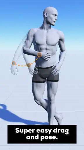 Magic Poser - Art Pose Tool screenshot