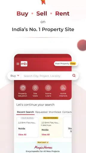 Magicbricks Buy, Rent Property screenshot