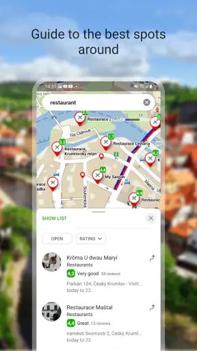 Mapy.com: maps & navigation screenshot