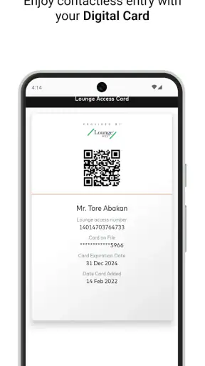 Mastercard Airport Experiences screenshot