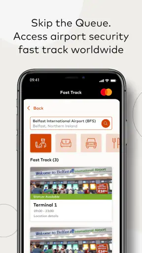 Mastercard Travel Pass screenshot