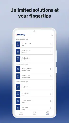 Mathway screenshot