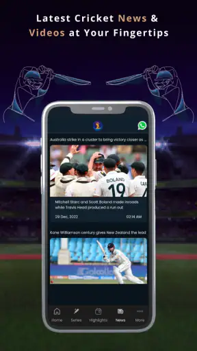 Max Cricket Live Line screenshot