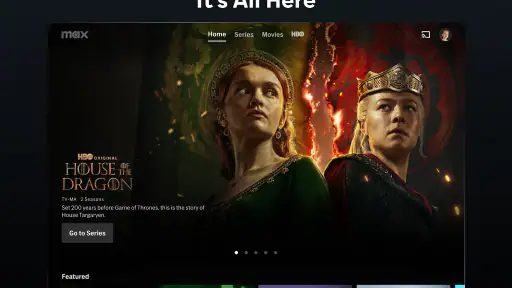 Max: Stream HBO, TV, & Movies screenshot