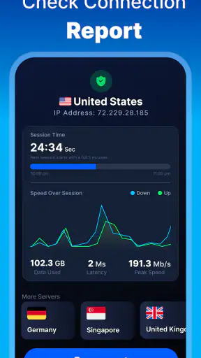 Max VPN: Fast & Secure Browser screenshot