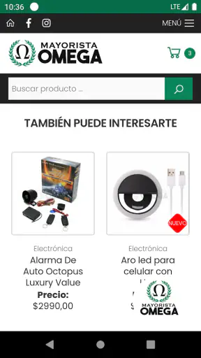 Mayorista Omega screenshot