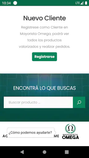 Mayorista Omega screenshot