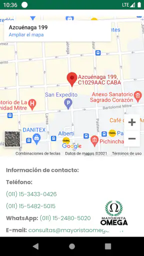 Mayorista Omega screenshot