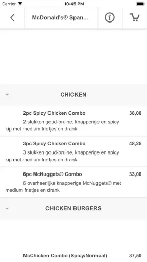 McDelivery Su screenshot