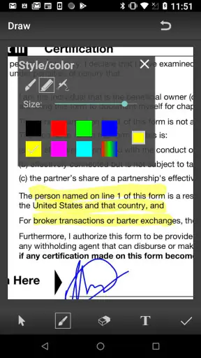 MDScan + OCR screenshot