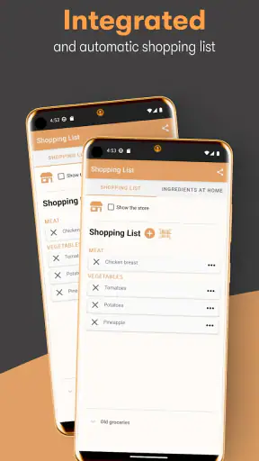 Meal Planner & Shopping List screenshot
