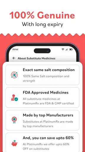 Medicine Delivery - PlatinumRx screenshot