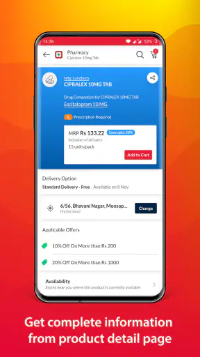 MedPlus Mart - Online Pharmacy screenshot