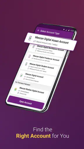Meezan Digital Account Opening screenshot