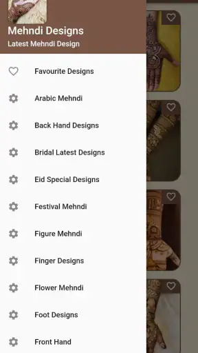 Mehandi Design Offline screenshot