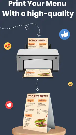 Menu Maker, Design Creator screenshot