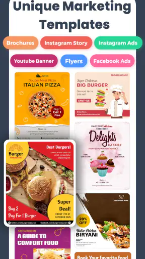 Menu Maker, Design Creator screenshot