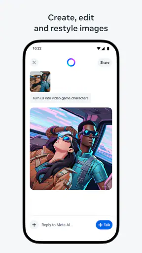 Meta AI screenshot