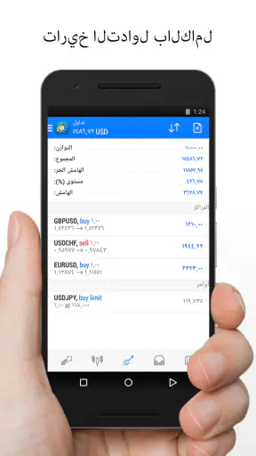 MetaTrader 4 لتجارة الفوركس screenshot