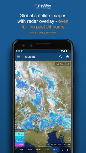 meteoblue weather & maps screenshot