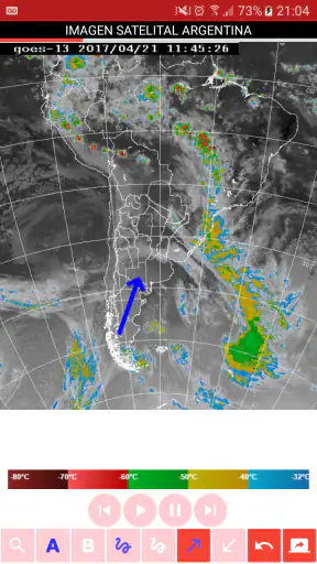 Meteorología Argentina screenshot