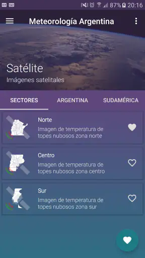 Meteorología Argentina screenshot