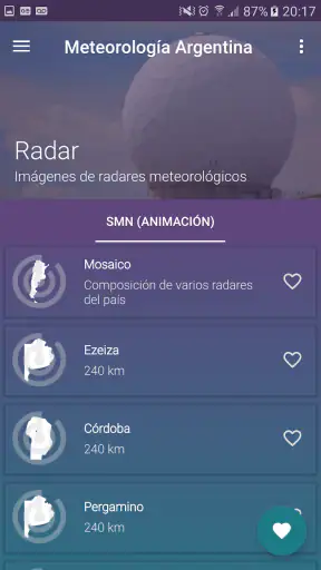 Meteorología Argentina screenshot