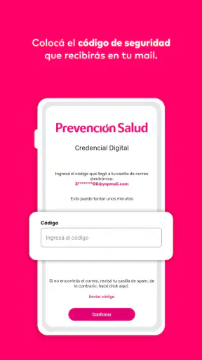 Mi Credencial Prevención Salud screenshot